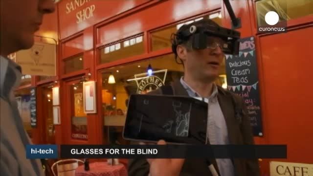 عینک هوشمند برای نابینایانterait.ir
