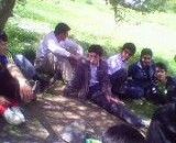 رقابت دو نفر.ترانه کُردی در اردوی دانش آموزی شهرستان اشنویه