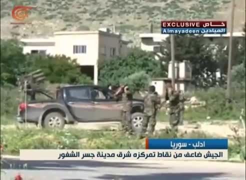 جولان سردار سلیمانی در اولین قدم در کنار ارتش سوریه