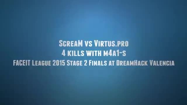 FACEIT League 2015 Stage 2 Finals: ScreaM vs. Virtus.pr