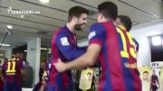مسابقه بازی فیفا بین بازیکنان بارسلونا
