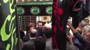 شهردار تهران در حال بازدید از غرفه پرشین نوین پرچم