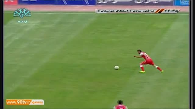 خلاصه بازی: تراکتورسازی ۳-۰ استقلال خوزستان