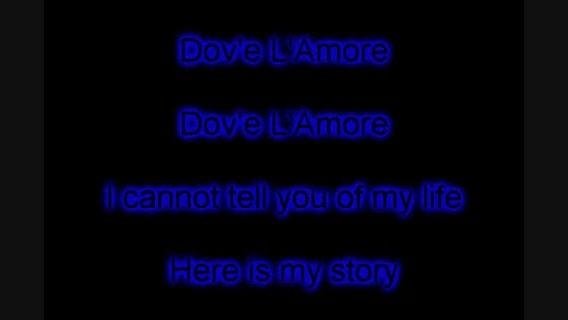 آهنک بسیار زیبای Dov&#039;e L&#039;Amore از Cher