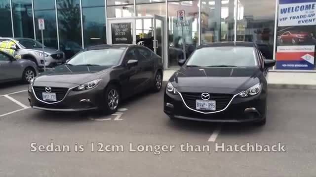 2015 Mazda3 - Hatchback or Sedan? Review and Choose