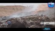 ‫کارگران دفن زباله زنده زنده در آتش سوختند!‬