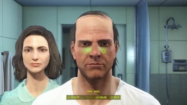 در Fallout 4 کاراکتر خود رو شبیه به افراد مشهور بسازید