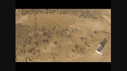 فیلم برداری هوایی از یادمان شهید اسکندرلو ، فیلم خام 4