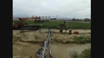 چاه اب جدید روستای افرین