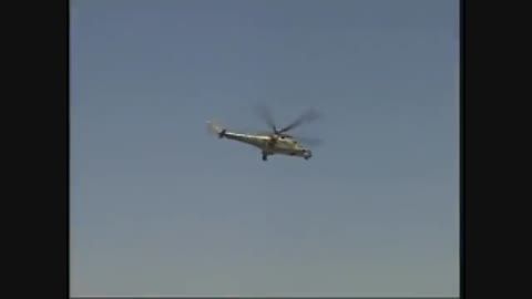 حمله بالگردهای Mil Mi 35 ارتش سوریه به داعش در دیرالزور