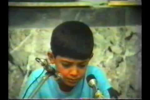 تلاوت سوره بلد توسط جواد فروغی در سن 11 سالگی