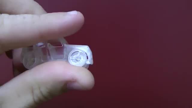 کوچکترین ماشین تولید شده با پرینتر سه بعدی