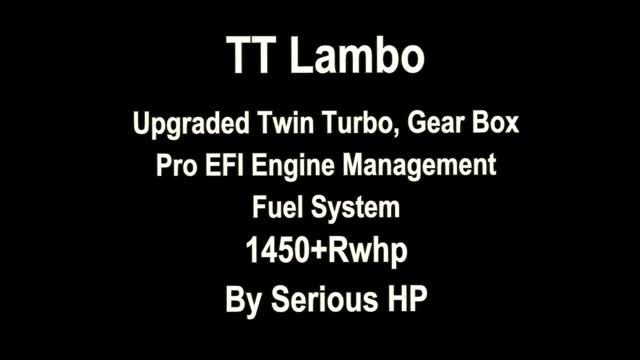 Lamborghini Gallardo Twin Turbo Dyno +1450WHP SeriousHP