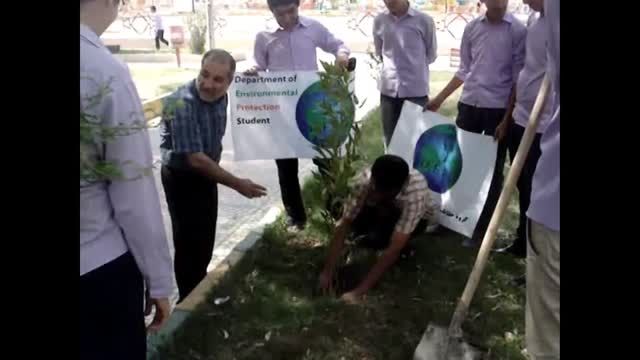 روز درخت کاری گروه حفاظت ار محیط زیست 93