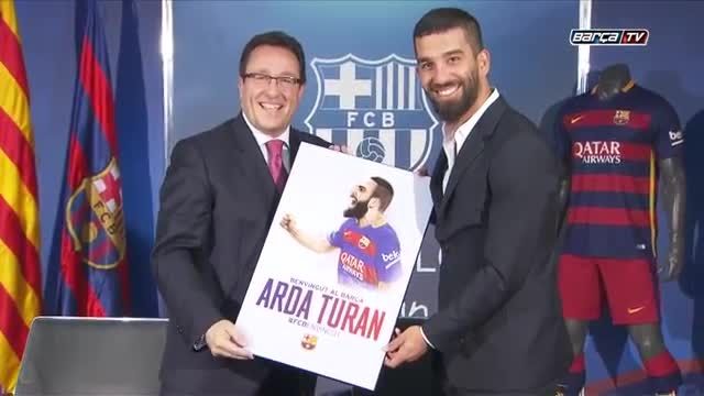 امضای قرارداد آردا توران با بارسلونا