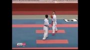 فینال کاراته بانوان آسیایی امارات 2013- ایران- چین