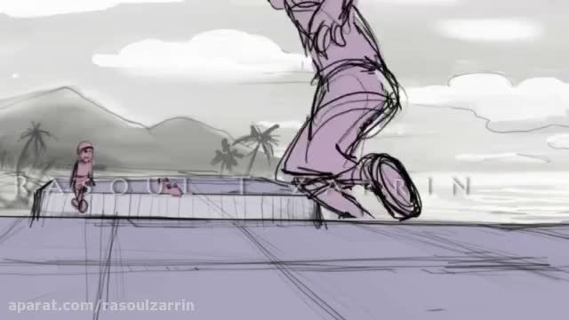 Animation 2d RASOUL T ZARRIN max mihan 2 STORY REEL