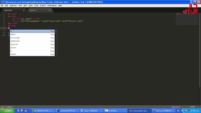 آموزش تبدیل قالبPSD به HTML وCSS(قسمت سوم)(پایانی)