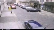 ویدئو از انفجار گاز در پراگ، جمهوری چک