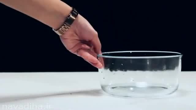 8آزمایش با آب