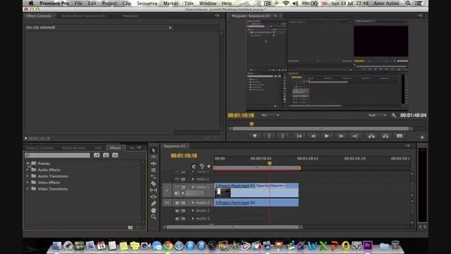 آموزش  Adobe Premiere Pro CS6  قسمت 6 از 12