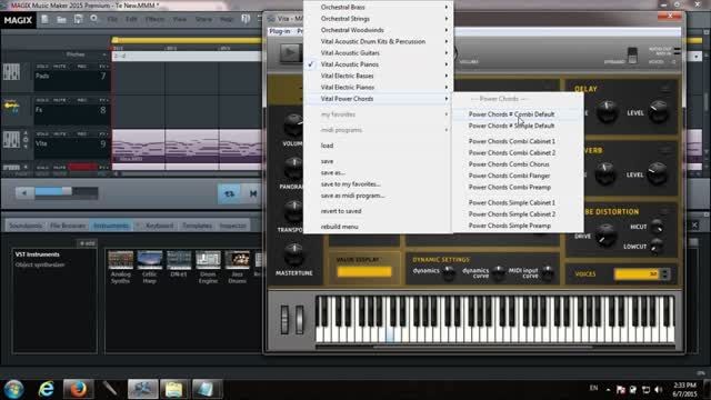 آموزش نرم افزار Magix Music Maker - بخش دوم