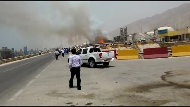 آتش سوزی در فاز های پارس جنوبی