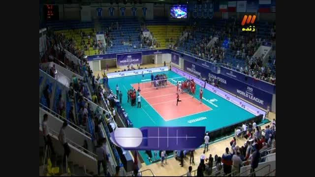 والیبال ایران - روسیه
