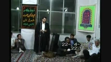 مداحی حمیدرضا چمنی وبهروز کاشانی در مجمع الذاکرین نایین