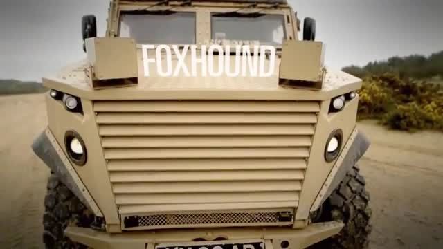 خودروی زرهی Foxhound انگلستان