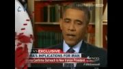 60ثانیه:اوباما و روحانی نامه نگاری می کنند، BBC موش می دواند
