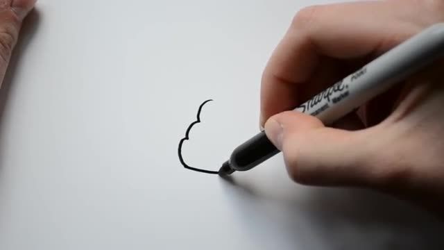 ?how to draw a cartoon cupcake