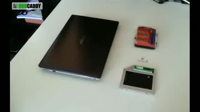 ویدئوی نمونه: نصب کدی و هارد دوم روی Asus N550 Series