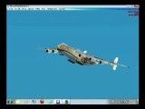 فرود با آنتونف 225 در مهر آباد شبیه ساز پرواز X