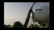 فرود ایرباس 380 در فرودگاه امام خمینی (ره)