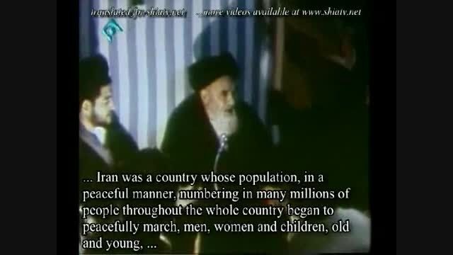 نظر امام خمینی (ره) درباره عدم مقبولیت شاه و برکناری وی