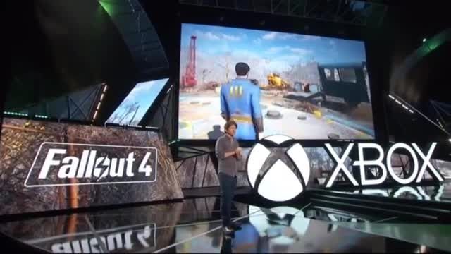 Fallout 4 Gameplay for Xbox One at E3 2015 Microsoft