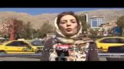 تریبون ازاد شبکه سی ان ان در میدان تجریش تهران