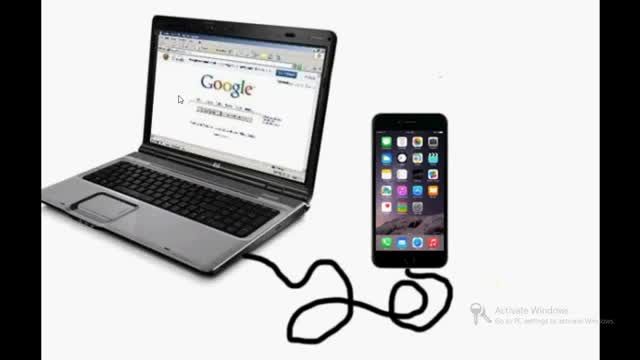 how to share internet connection from pc to mobile phon