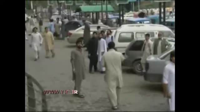 لحظه وقوع زلزله در پاکستان