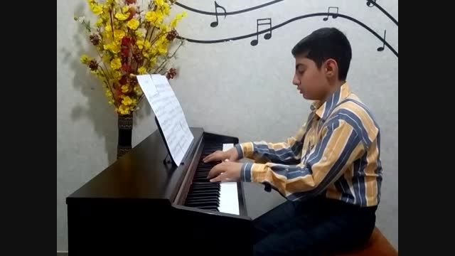 سامان حسینی-پیانو-شوبرت-قطعه  SCHERZO