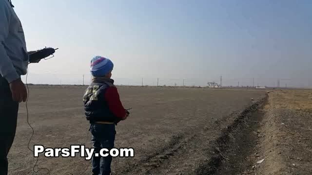 کوچکترین خلبان ایران و شاید جهان