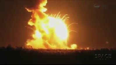 انفجار مشک آنتارس ناسا