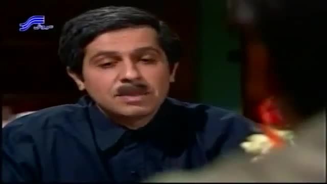 مهران مدیری و جواد رضویان در حال تماشای فیلم جن ...
