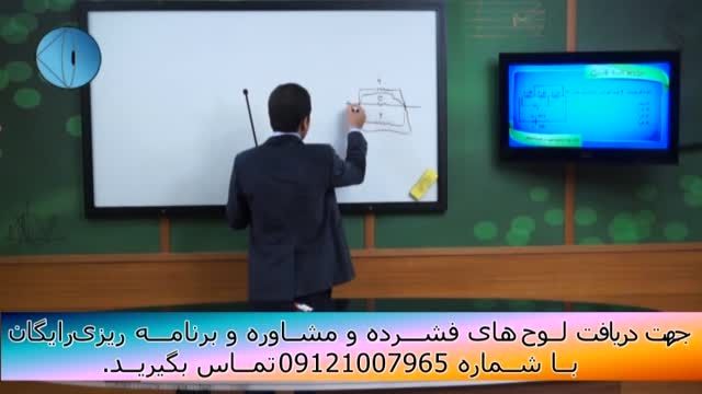 حل تکنیکی تست های فیزیک کنکور با مهندس امیر مسعودی-168