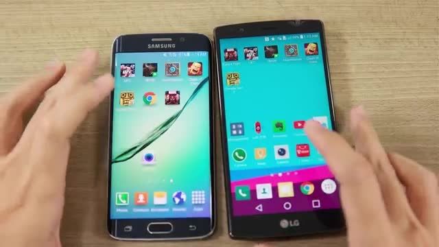 Samsung galaxy S6 vs LG G4 _Games Speed Test