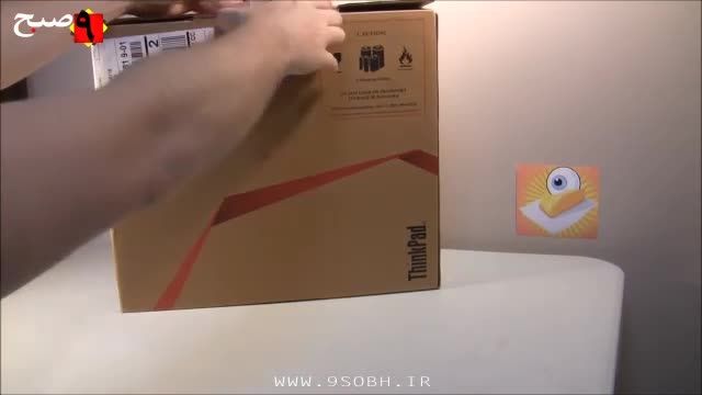 جعبه گشایی تبلت Lenovo Thinkpad Yoga