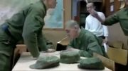 بازی خنده دار دو تا سرباز روس (این کلیپ رو حتما ببینید).....