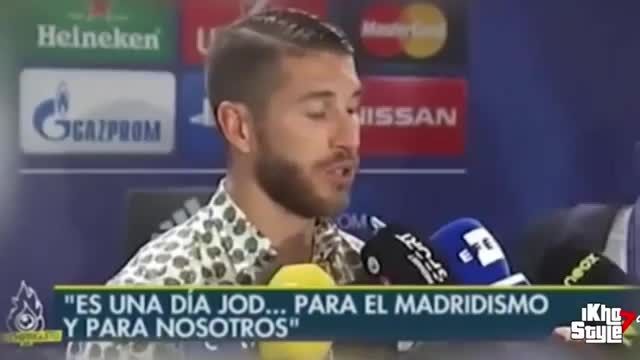 مصاحبه سرجیو راموس پس از بازی رئال مادرید - یوونتوس
