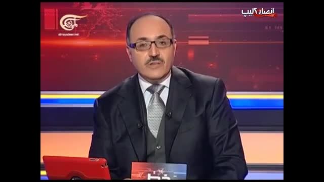 حضور حاج قاسم سلیمانی در کنار قبر شهید مجاهد جهاد مغنیه